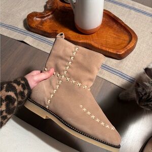 Freda Salvador Shearling Boots